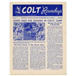 'The Colt Roundup'' Official Colts Publication Summer 1963