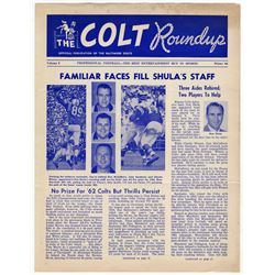 ''The Colt Roundup'' Official Colts Publication -- Winter 1963