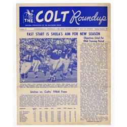'The Colt Roundup'' Official Colts Publication -- Spring-Summer 1964