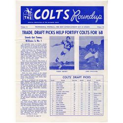 The Baltimore Colts Roundup, Vol. 14, Winter 1968
