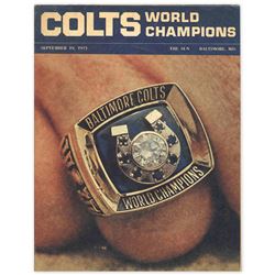 World Champion Baltimore Colts ''Baltimore Sun'' Insert