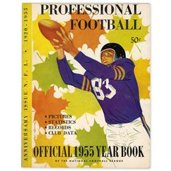 NFL 1955 Yearbook -- 35th Anniversary Issue