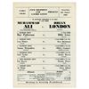 Image 3 : Muhammad Ali vs. Brian London 1966 Fight Program