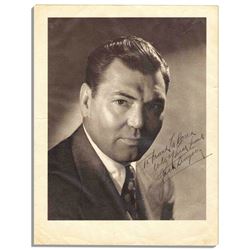 Jack Dempsey Signed 8'' x 10'' Photo Boxing Boxer