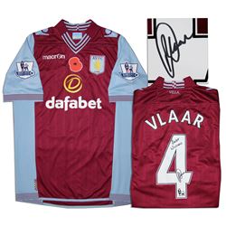 Aston Villa Jersey Worn & Signed By Ron Vlaar COA