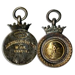 Football Season League Cup Medal From 1932-33 Season