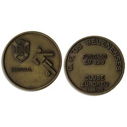 UEFA Cup Football Medal -- Given to ''OS Belenenses''