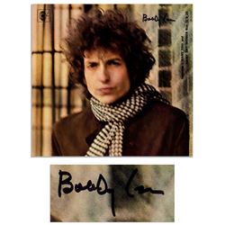 Bob Dylan Signed Album ''Blonde on Blonde'' Epperson COA