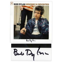 Bob Dylan Signed Album Highway 61 Revisited Rosen COA