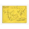 Image 1 : Album Page Signed by the Roulettes In Ink