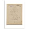 Image 1 : Enrico Caruso Hand-Drawn Sketch from Buenos Aires