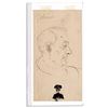 Image 2 : Opera Great Enrico Caruso Hand-Drawn Sketch