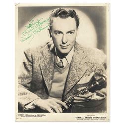 Woody Herman Signed 8'' x 10'' Photo