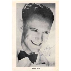 Sammy Kaye 6'' x 9'' Signed Photo 1941 Big Band Era