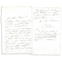 Jenny Lind Swedish Nightingale Autograph Letter Signed