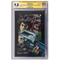 Aliens Cast Signed Comic #4 Graded CGC 9.8