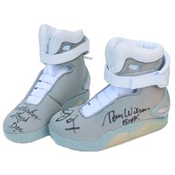 'Back to the Future II'' Cast Signed ''Air McFly'' Shoes w/COA's