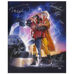 'Back to the Future'' Cast-Signed Photo w/COA's