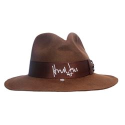 Harrison Ford signed Indiana Jones-style fedora w/Beckett