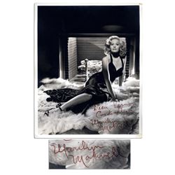 1940's Siren Marilyn Maxwell 8'' x 10'' Sexy Signed Photo