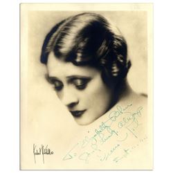 Actress Irene Rich Signed 8'' x 10'' Photo