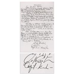 William Shatner Hanukkah Memories Autograph Essay Signed
