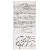 Image 1 : William Shatner Hanukkah Memories Autograph Essay Signed