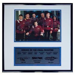 Star Trek Cast Signed Photo -- Limited Edition by 7