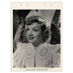 Claudette Colbert 8 x 10 Studio Photo Palm Beach Story