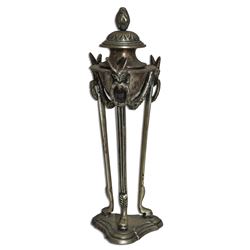 Marlene Dietrich Owned Silver-Plated Candlestick Estate