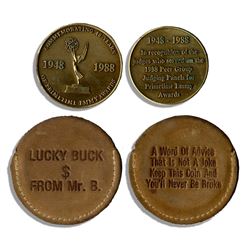 Medal From The 1988 Primetime Emmy Awards