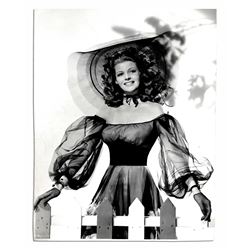 Rita Hayworth Columbia Pictures Photo Backstamped 1948