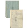 Image 1 : Moe Howard's 10pp. ''HATS'' Script, C. 1933 from Estate