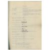 Image 2 : Moe Howard's 10pp. ''HATS'' Script, C. 1933 from Estate