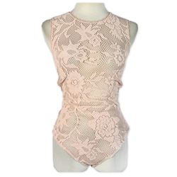 Kim Kardashian Owned Pink Lace Bodysuit 2015 Auction