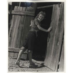 Original 8  x 10  Photograph of Marilyn Monroe Taken by Andre de Dienes in 1945