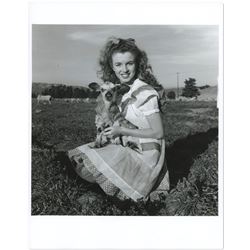 Original 8" x 10" Photograph of Marilyn Monroe Taken by Andre de Dienes in 1945