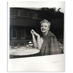 Original 8" x 10" Photograph of Marilyn Monroe Taken by Andre de Dienes in 1953