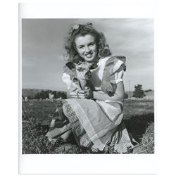 Original 8" x 10" Photograph of Marilyn Monroe Taken by Andre de Dienes in 1945