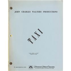 ''Taxi'' Script From 1979 for Episode ''Jim Gets a Pet''