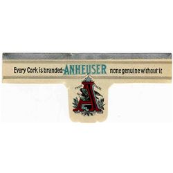 Anheuser-Busch St. Louis Exquisite Neck Label Mint Cond