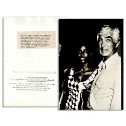 Original Ron Gallella Photo of John DeLorean & His Girl