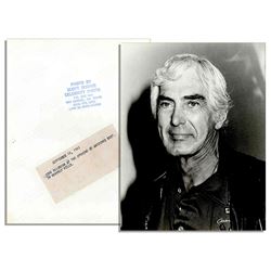 1985 Unpublished Photo of John DeLorean Beverly Hills