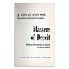 Image 3 : 'Masters of Deceit…" signed by FBI Director J. Edgar Hoove