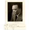 Image 1 : J. Edgar Hoover Signed Photo Signature FBI 1948