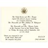 Image 1 : Invitation to the Investiture Ceremony of Rehnquist