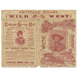 1892 Insert for ''Buffalo Bill's Wild West'' Show