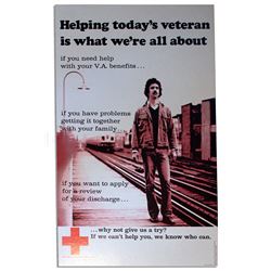 American Red Cross Poster for Vietnam War Veterans