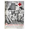 Image 1 : Precaution Prevents Accidents 1940's Red Cross Poster