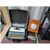 Image 2 : Typewriter, Clock, and Pen